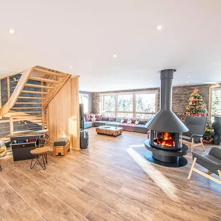 Familial Spacieux Avec Spa, Salle De Jeux, Pres Des Pistes - 14 Pers, Vosges - Fr-1-589-366 펜션 *