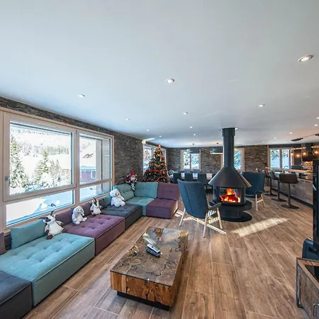Familial Spacieux Avec Spa, Salle De Jeux, Pres Des Pistes - 14 Pers, Vosges - Fr-1-589-366 Holiday home Ban-sur-Meurthe-Clefcy