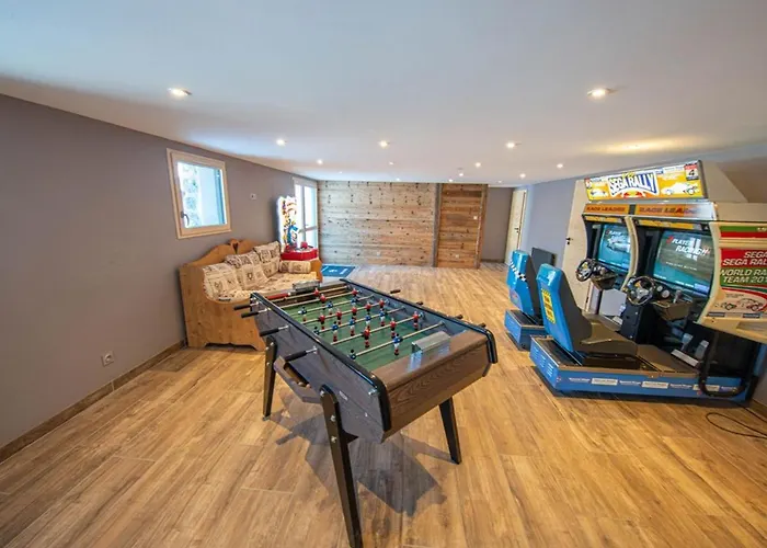 Familial Spacieux Avec Spa, Salle De Jeux, Pres Des Pistes - 14 Pers, Vosges - Fr-1-589-366 Prázdninový dům Ban-sur-Meurthe-Clefcy