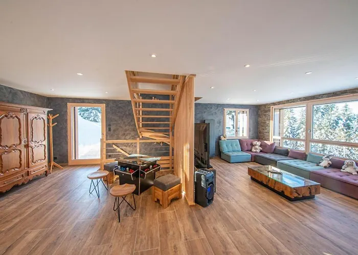 Familial Spacieux Avec Spa, Salle De Jeux, Pres Des Pistes - 14 Pers, Vosges - Fr-1-589-366