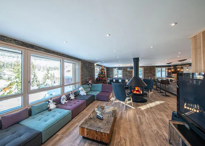 Familial Spacieux Avec Spa, Salle De Jeux, Pres Des Pistes - 14 Pers, Vosges - Fr-1-589-366 *